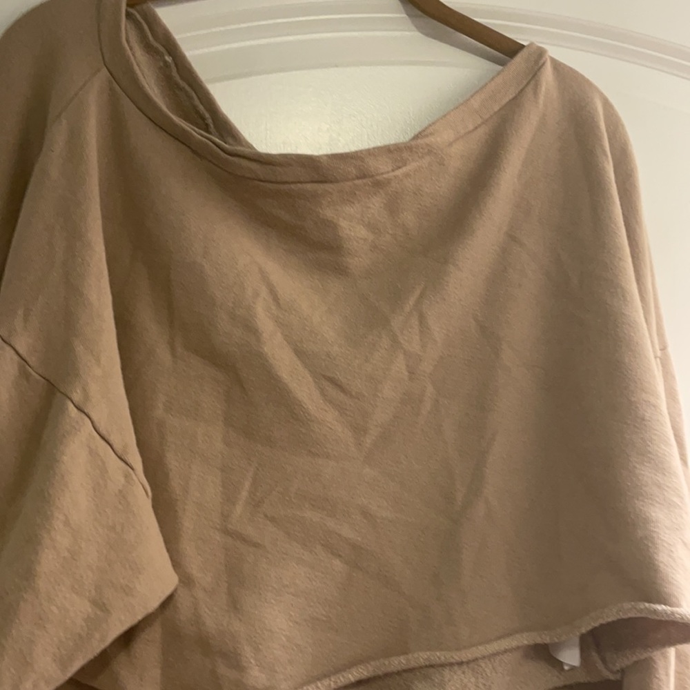 Fashion Nova Xxl off shoulder sweatshirt short front style - Picture 2 of 4